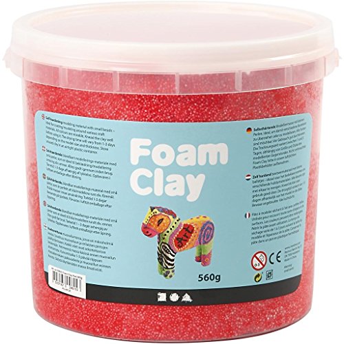 Foam Clay , rouge, 560gr code EAN 5707167246153 