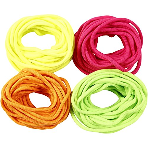 Corde pr macramé -Assortiment, épaisseur 4 mm, ...