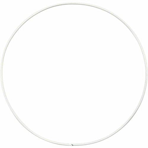Anneau métallique, d: 15 cm, Cercle, 10 pièces