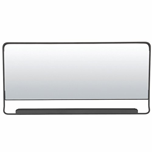 Miroir Mural Horizontal Chic avec Tablette et Bord Noir House Doctor 5707644389359 House Doctor Miroir Mural Horizontal Chic avec Tablette et Bord Noir House Doctor 5707644389359 House Doctor