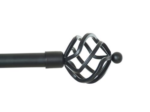 Deb El debel 2719301 90-160 cm en métal "" ProClear Tringle à rideau, blanc/doré _ Parent, noir, 90 - 160 cm code EAN 5710528631598 