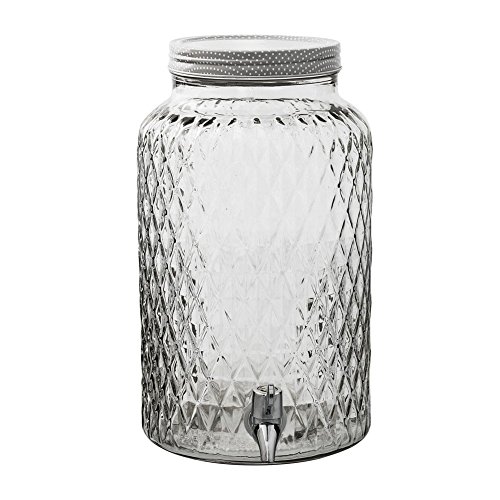 Bloom ingville Pichet en verre avec robinet Gri...