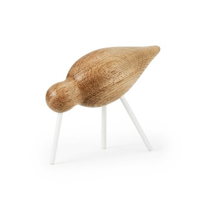 Copenhagen 100155 shorebird figurine, en bois d...