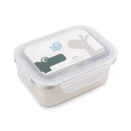  Done by Deer Boîte à goûter inox Lalee/Croco Sable 750 ml code EAN 5712643037637 