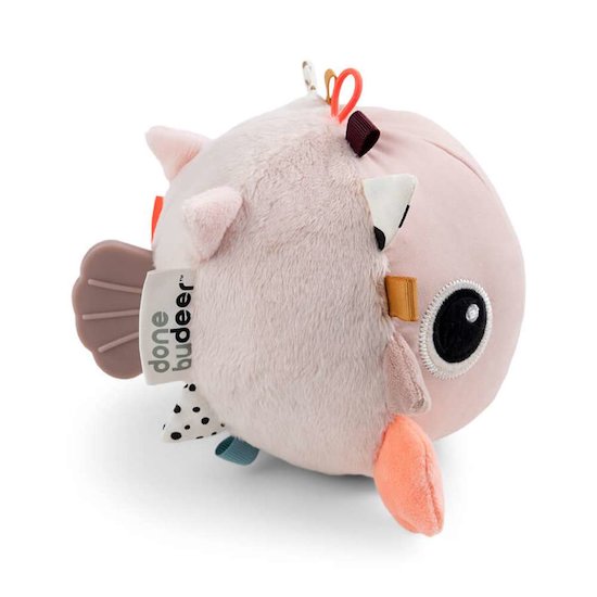  Done by Deer Jouet d'éveil Puffee Rose  code EAN 5712643038115 