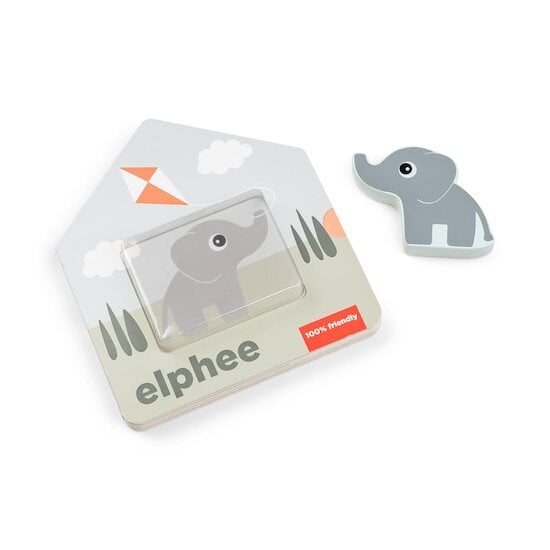  Done by Deer Livre d'éveil la maison d'Elphee Deer friends Multicolore  code EAN 5712643050339 