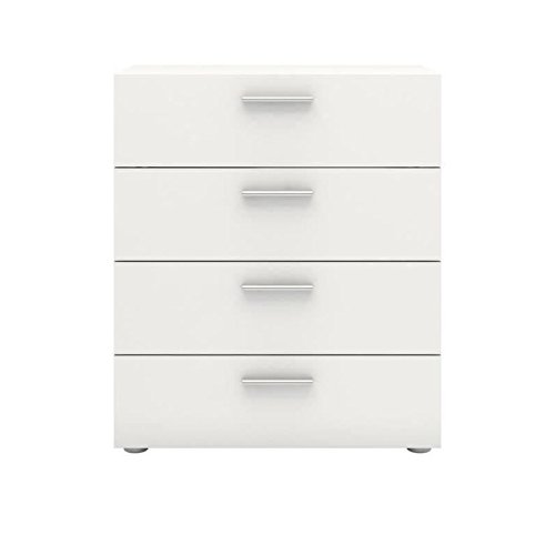 PEPE Commode 70x40,x82 cm blanc