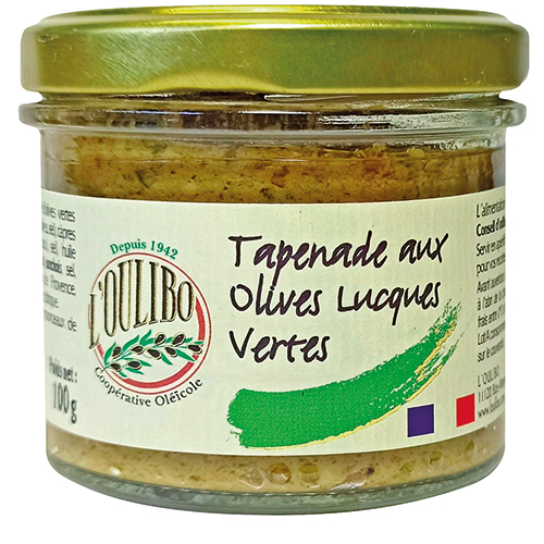 L’OULIBO TAPENADE AUX OLIVES LUCQUES code EAN 5749845 