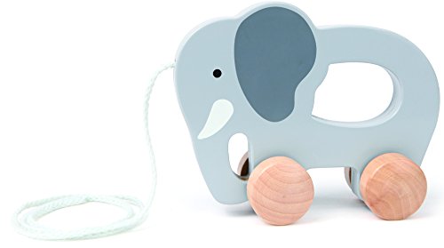 Hape - E0908 - Jouet À Tirer - Eléphant