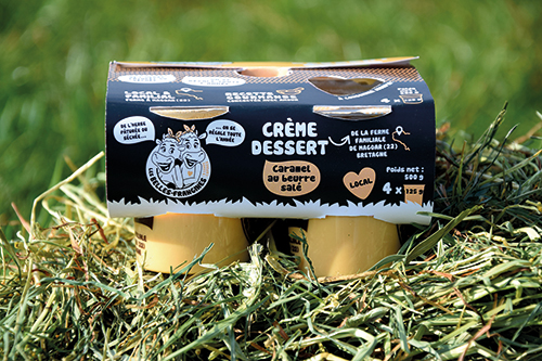 LES BELLES FRANGINES CRÈME DESSERT X4 code EAN 5848484 