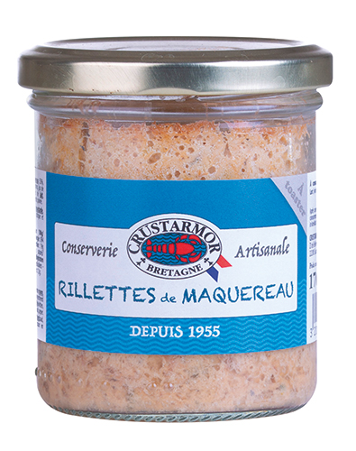CRUSTARMOR RILLETTES DE MAQUEREAU OU DE SARDINE code EAN 5879546 