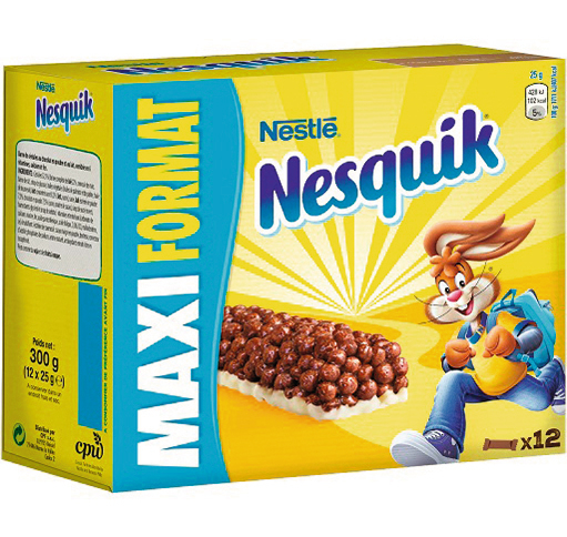 BARRES DE CÉRÉALES NESQUIK Nestlé