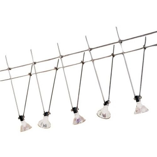 LOT 5 SPOTS HALOGENE SUR CABLE