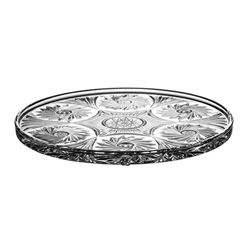 Crystelle aljulia 1381 Plateau à gâteau, cristal, 29 cm, 29 x 29 x 3 cm 5900341013811 Crystaljulia Crystelle aljulia 1381 Plateau à gâteau, cristal, 29 cm, 29 x 29 x 3 cm 5900341013811 Crystaljulia