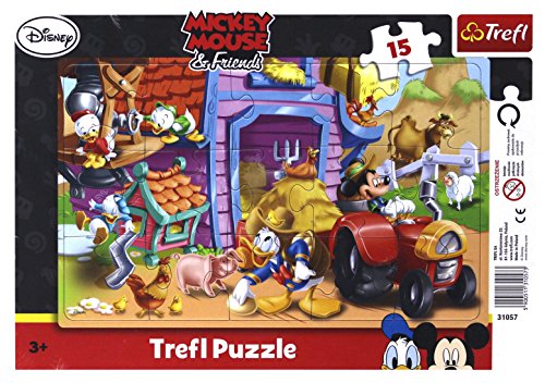 - 31057 - puzzle en forme de cadre - mickey à l...