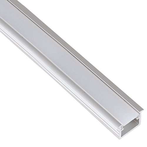 Bord plat lED avec cache encastrable en alumini...