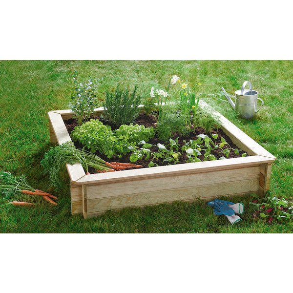 Carré potager margelle
