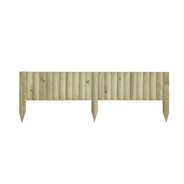Bordure à planter 1/2 rondin  5900886405249 (5900886405249)