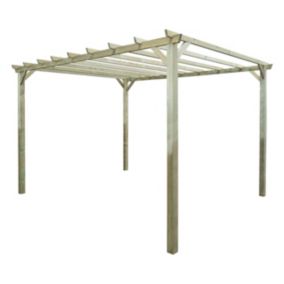  Pergola autoportante Hellebore en bois l.300 x L.400 x H.247 cm code EAN 5900886516044 