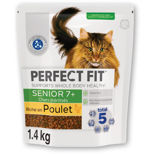 CROQUETTES CHAT SÉNIOR STÉRILISÉ AU POULET
