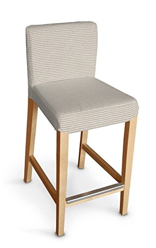 Housse pour tabouret henriksdal ikea - crème/ha...