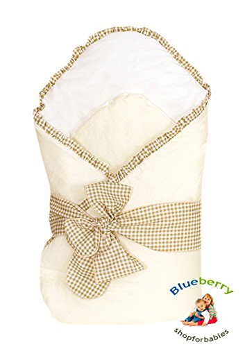 Couverture nid d'ange en coton satiné chaud pou...