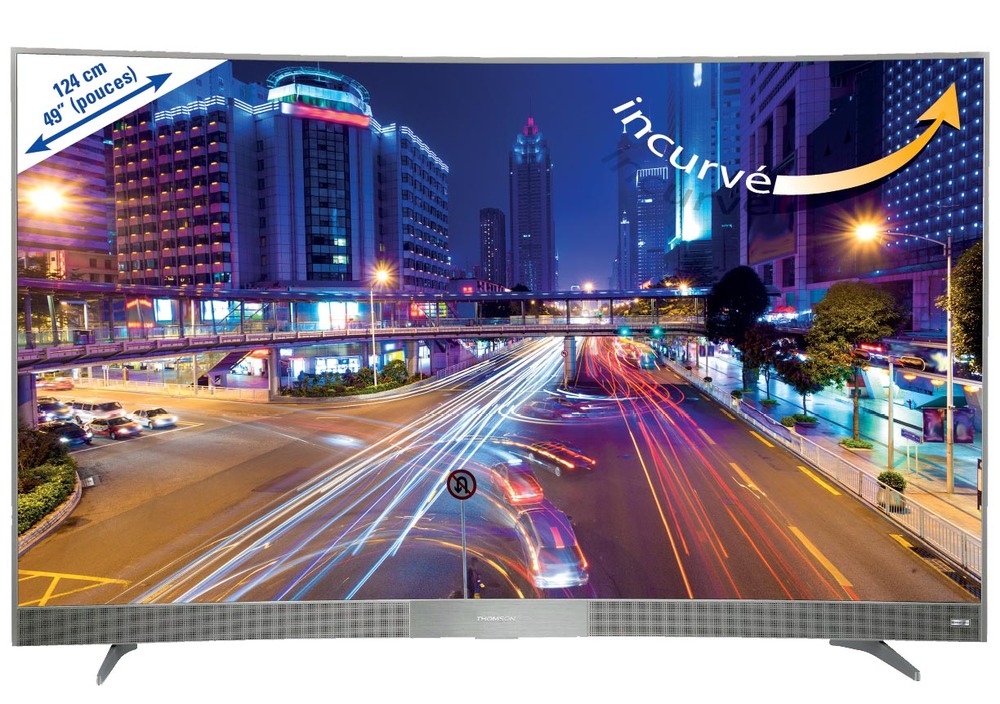 TÉLÉVISEUR LED ULTRAHD-4K INCURVÉ