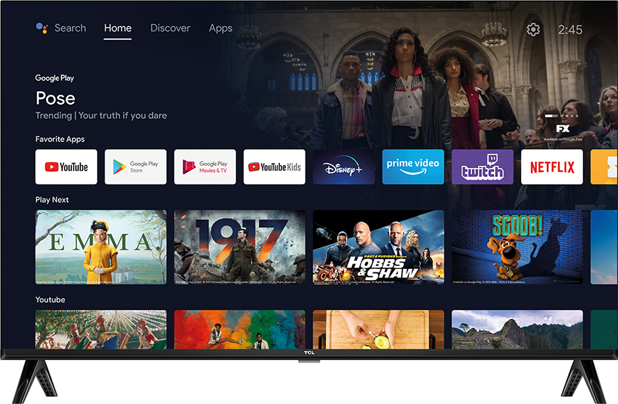 TÉLÉVISEUR  LED 32”