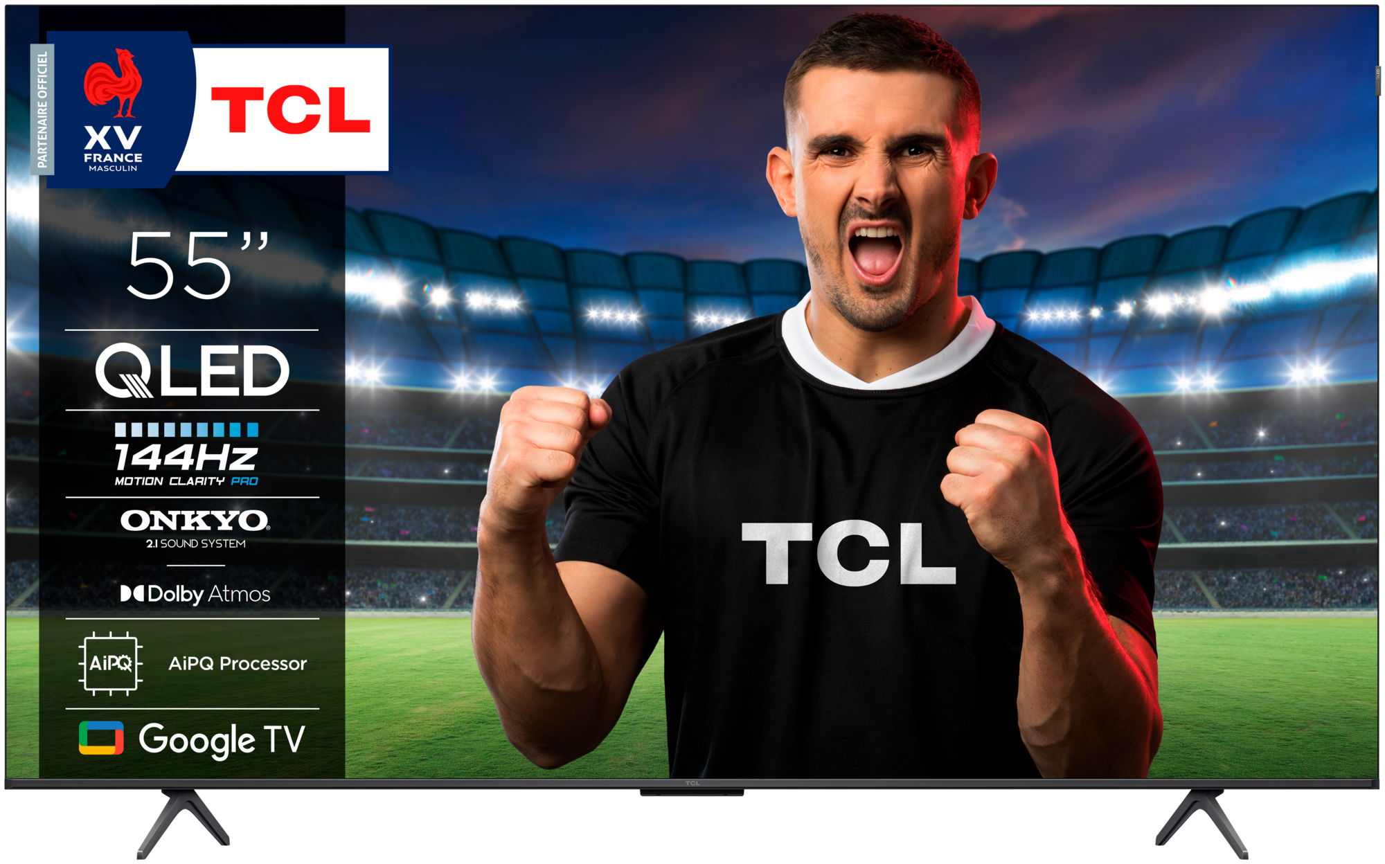 TCL TV QLED 55" 138 cm code EAN 5901292527655 