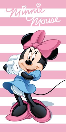 MINNIE MOUSE - SERVIETTE DE BAIN DRAP DE PLAGE ...