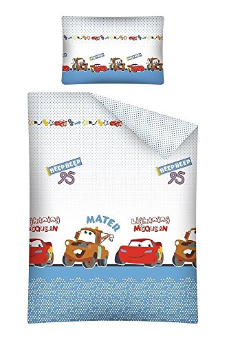 Flash mcqueen linge de lit bébé 100% coton hous...