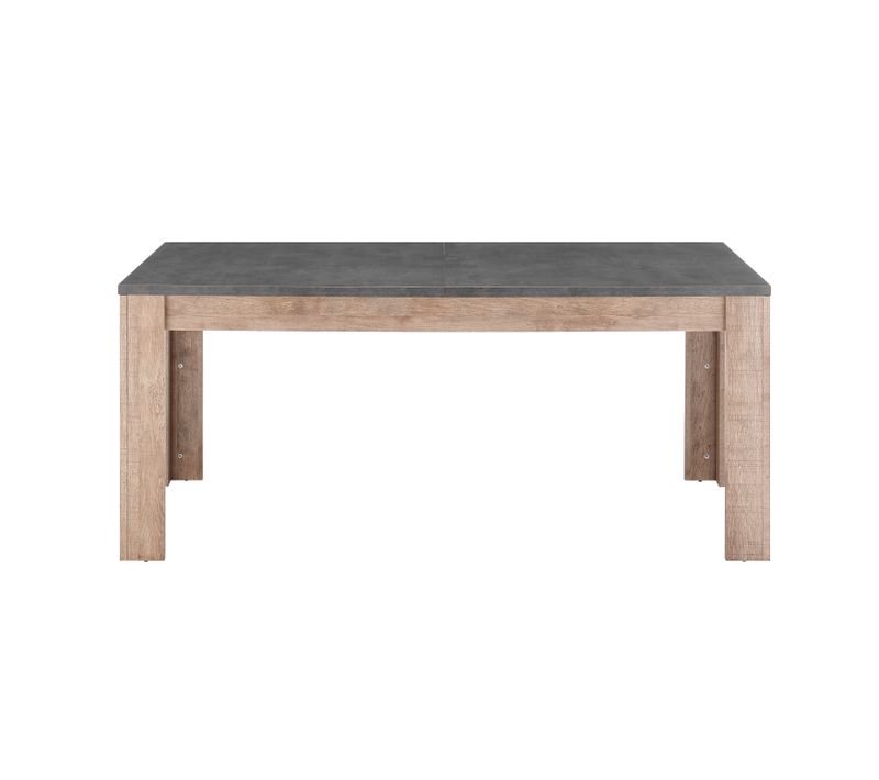  Table L.180/220 + allonge ANVERS imitation chêne vieilli/ béton code EAN 5901730815825 