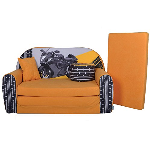 LIT ENFANT FAUTEUILS CANAPÉ SOFA + POUF ET COUS...