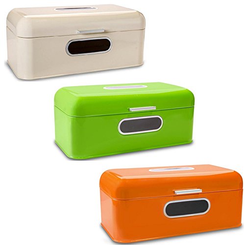 Coliber Florina Boite à pain en métal (vert)