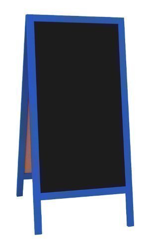 Tableau Noir Sur Pied Cadre Bois STOP chevalet ...