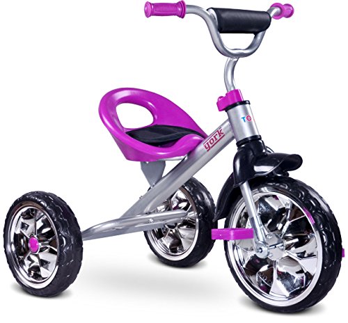 Caretero York tricycle vélo pour enfant , farbe:violett code EAN 5902021522774 