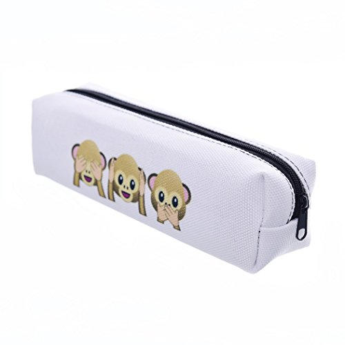 Ferocity Trousse scolaire Sac a Crayon Trousse de toilette Trousse en cuir Plumier Organisateur Monkey [008] code EAN 5902273856221 