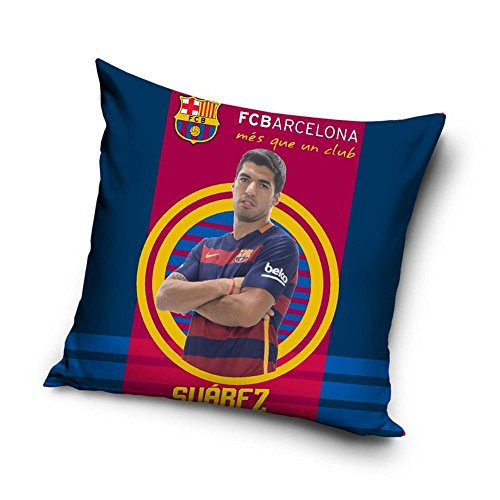 FC Barcelone Suárez cible coussin