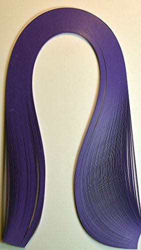 Quillinghobby Bandes pour quilling papier 3 mm Lot de 125 pcs. couleur Violet 5902510410117 (5902510410117)