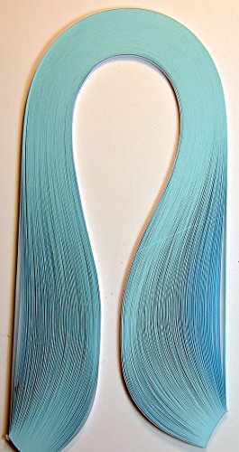 Quillinghobby Bandes pour quilling papier 3 mm Lot de 125 pcs. couleur bleu vif de 5902510410179 (5902510410179)
