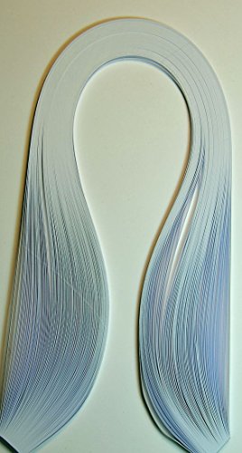 Quillinghobby Bandes pour quilling papier 3 mm Lot de 125 pcs. couleur?: blanc 5902510410193 (5902510410193)