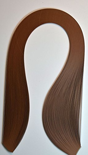Quillinghobby Bandes pour quilling papier 3 mm Lot de 125 pcs. couleur Marron 5902510410223 (5902510410223)