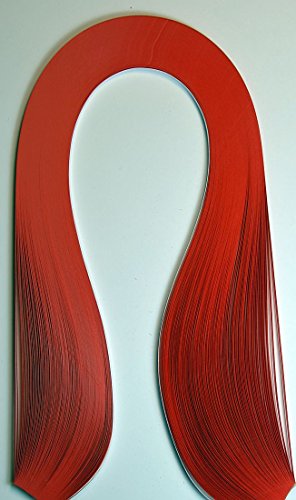 Quillinghobby Bandes pour quilling papier 3 mm Lot de 125 pcs. couleur rouge 5902510410247 (5902510410247)