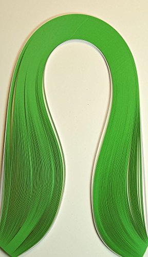 Quillinghobby Bandes pour quilling papier 3 mm Lot de 125 pcs. couleur?: vert 5902510410346 (5902510410346)