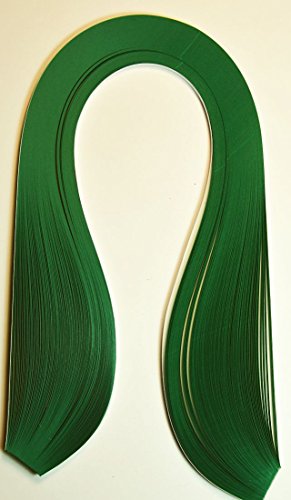 Quillinghobby Bandes pour quilling papier 3 mm Lot de 125 pcs. couleur vert foncé 5902510410353 (5902510410353)