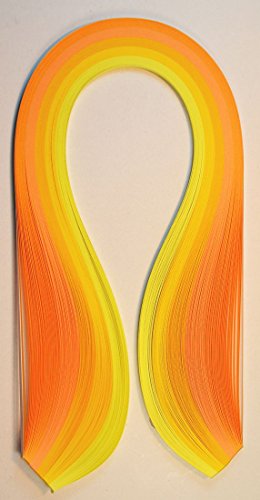 Quillinghobby Bandes pour quilling 3 mm/420 mm mélange de JAUNE 5902510411008 (5902510411008)