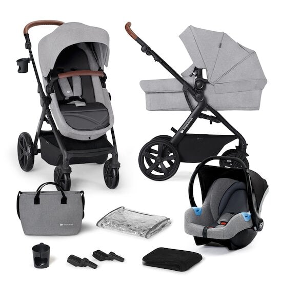  Kinderkraft Poussette 3 en 1 Atour Light grey  code EAN 5902533921614 