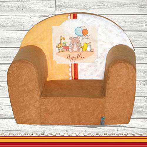 Mini-fauteuil club enfant Fortisline motif Happ...