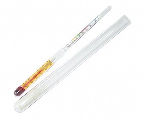 ALCOOMèTRE + VERRE CYLINDRE + THERMOMèTRE- Mesu...