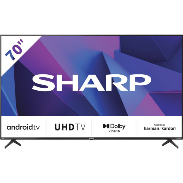 SMART TV 70'' ANDROID 4K UHD 
SHARP